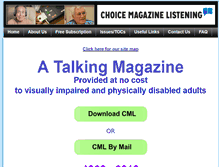 Tablet Screenshot of choicemagazinelistening.org